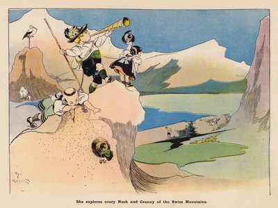 Illustration für Die Abenteuer einer japanischen Puppe von Henry Mayer