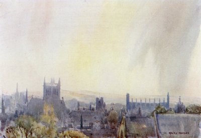 Die Dächer von Cambridge von Henry Morley