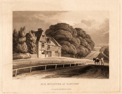 Alte Gebäude in Hastings von Henry Morton