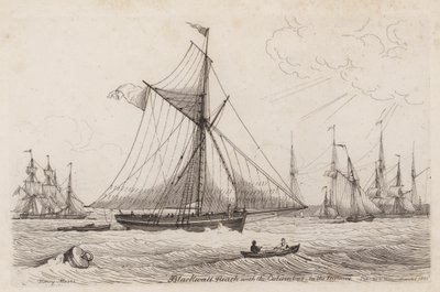 Blackwall Reach und die Columbus in der Ferne von Henry Moses
