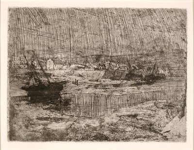 Gekenterte Fischerboote, Bretagne von Henry Ossawa Tanner