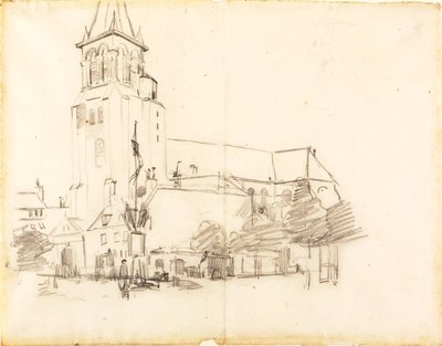 Kirche, St.-Germain-des-Prés, Frankreich von Henry Ossawa Tanner