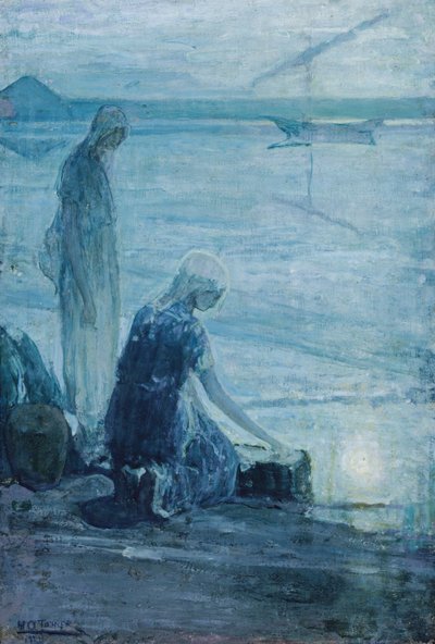 Moses im Schilf von Henry Ossawa Tanner