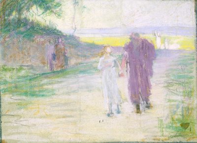 Studie für die Flucht nach Ägypten von Henry Ossawa Tanner