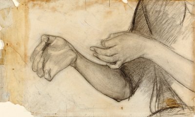 Studie von Zwei Händen von Henry Ossawa Tanner