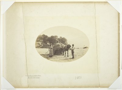 An den Hängen von Cader-Idris, Die letzte Heuladung von Henry Peach Robinson