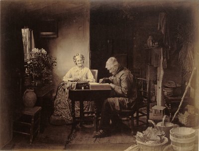 Wenn die Tagesarbeit erledigt ist von Henry Peach Robinson