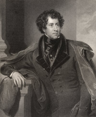 Constantine Henry Phipps, 1. Marquess of Normanby, graviert von H. Robinson, aus 