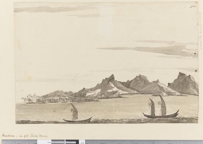 Seite 22 Huaheine, eine der Gesellschaftsinseln, 1768-75 von Henry Roberts