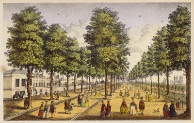 Der Königspalast von St. James neben dem Park, London von Henry Roberts