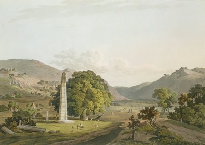 Der Obelisk von Axum, graviert von Daniel Havell, 1809 von Henry Salt