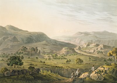 Der Pass von Atbara in Abessinien, graviert von Daniel Havell, 1809 von Henry Salt