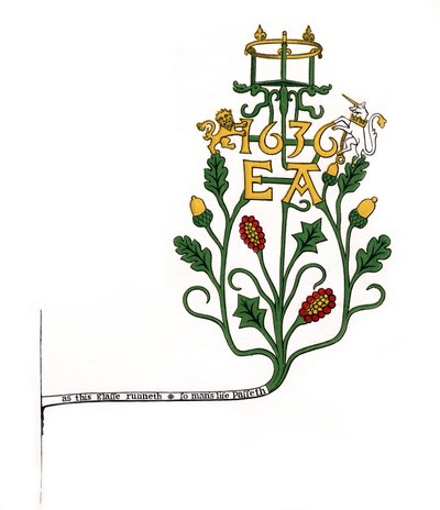 Halterung für eine Sanduhr von Henry Shaw