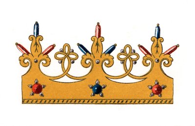 Entwurf für ein Diadem, 1843 von Henry Shaw