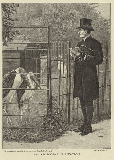 Eine bischöfliche Visitation von Henry Stacey Marks