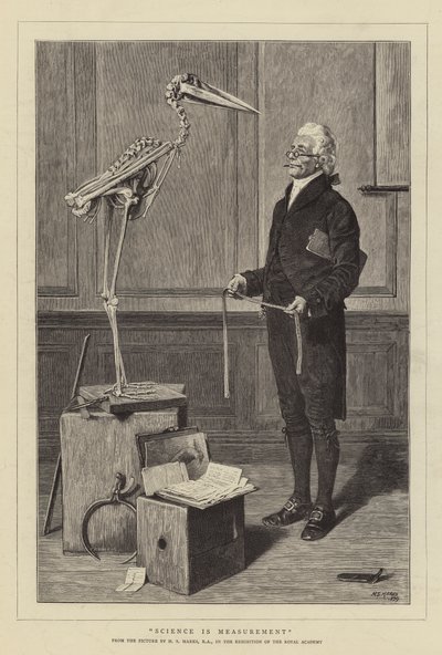 Wissenschaft ist Messung von Henry Stacey Marks