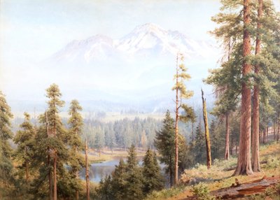Shasta – Schneewolken, Kalifornien, ca. 1910 von Henry Sutton Palmer