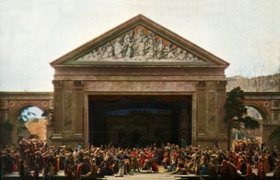 Der Einzug in Jerusalem von Henry Traut