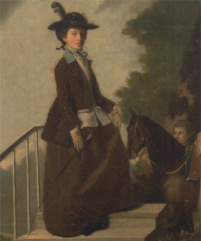 Elizabeth Bridgman, Schwester des Künstlers von Henry Walton