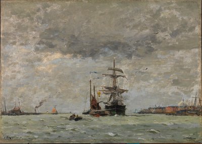 Eingang zum Hafen von Henry Ward Ranger