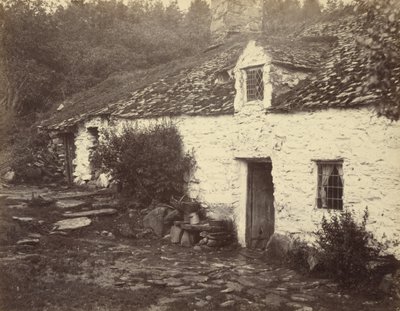 Hütte in Pentre, Wales von Henry White