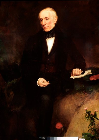 Porträt von William Wordsworth (1770-1850), britischer Dichter von Henry William Pickersgill