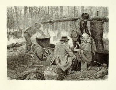 Ein Lageressen kochen von Henry Wolf