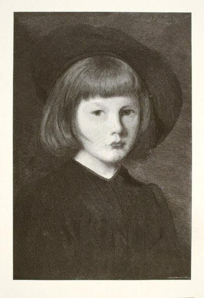 Porträt des Künstlersohns Jerome von Henry Wolf
