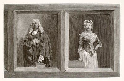 Reverend William Shurtleff und Ehefrau von Henry Wolf