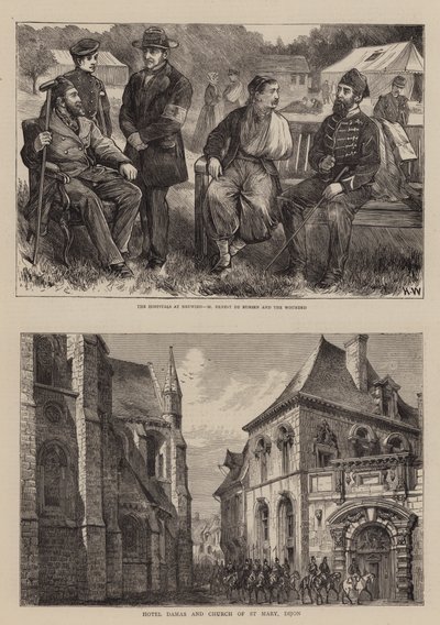 Szenen in Frankreich von Henry Woods