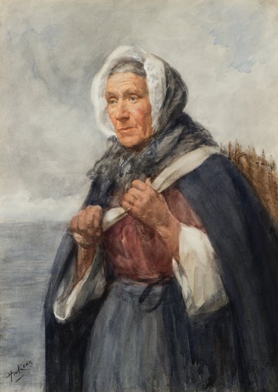 Eine Fischfrau aus Newhaven von Henry Wright Kerr