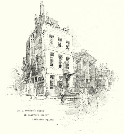 Dr. Charles Burneys Haus, St. Martin