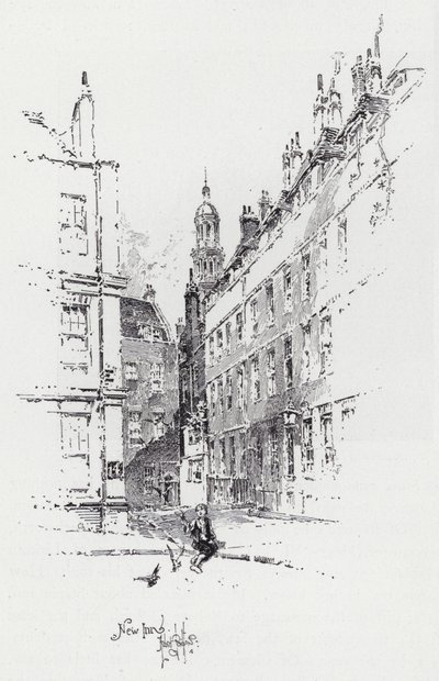 New Inn von Herbert (after) Railton