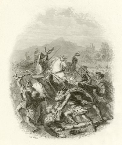 Schlacht von Flodden von Herbert Gustave Schmalz