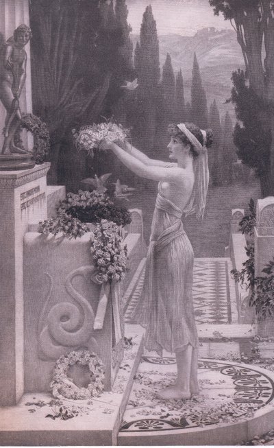 Ihr erstes Opfer, aus Bibbys Annual, 1916-1917 von Herbert Gustave Schmalz