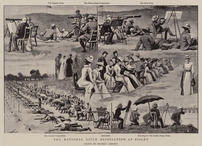 Die National Rifle Association in Bisley von Herbert Johnson