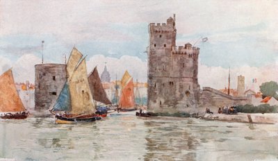 Eingang zum Hafen, La Rochelle von Herbert Menzies Marshall