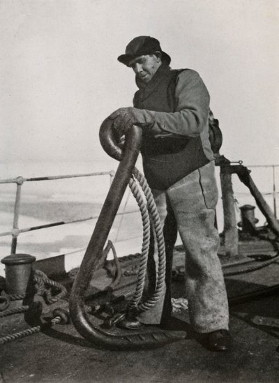 A.B. Cheetham, der Bootsmann der Terra Nova, ca. 1910-1913, 1913 von Herbert Ponting