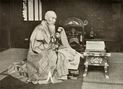 Ein buddhistischer Abt, 1910 von Herbert Ponting