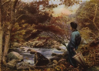 Herbst in Miyanoshita (Foto) von Herbert Ponting
