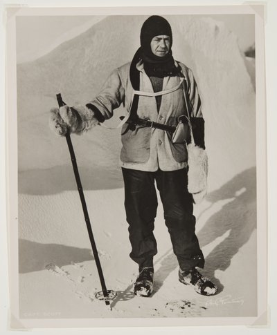Kapitän Scott (1868-1912) während der Terra Nova Expedition (1910-13) zum Südpol von Herbert Ponting