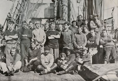 Die Besatzung der Terra Nova, um 1910-1913, 1913 von Herbert Ponting