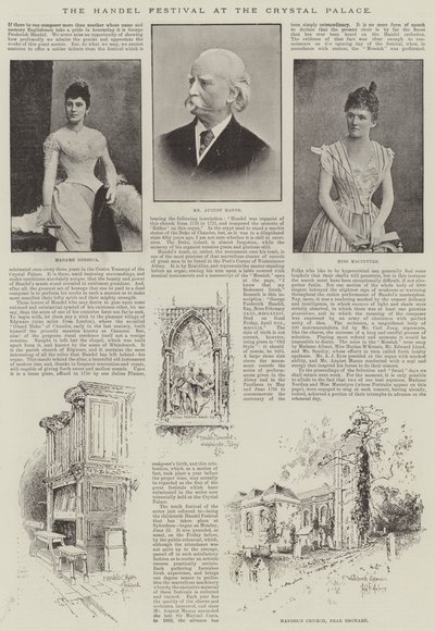 Das Händel-Festival im Crystal Palace von Herbert Railton