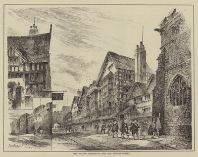 Die Gesundheit Ausstellung, die Alte Londoner Straße von Herbert Railton