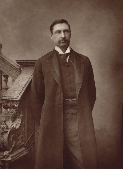 Porträt des Schriftstellers Sir Henry Rider Haggard 1856-1925 von Herbert Rose Barraud