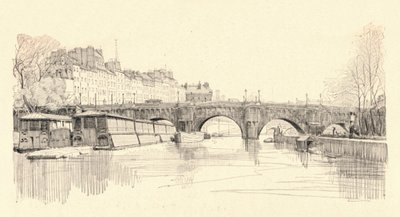 Pont Neuf vom Schleusen aus gesehen, 1915 von Herman Armour Webster