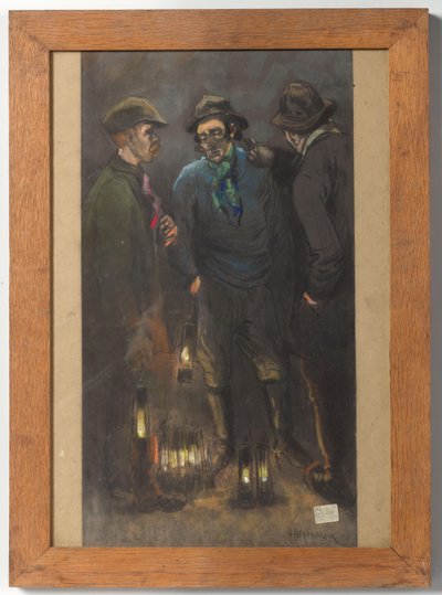 Der Minenlampenist von Herman Heijenbrock