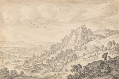 Eine Rheinfantasie: „bei Hammerstein“ von Herman Saftleven