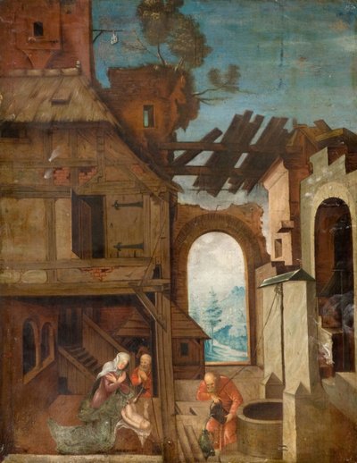 Geburt Christi (ca. 1530-1550) von Herri met de Bles