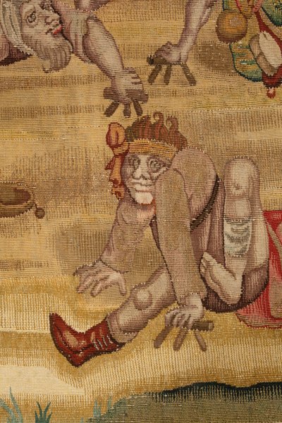 Wandteppich inspiriert von Hieronymus Bosch, ca. 1560 von Hieronymus (after) Bosch